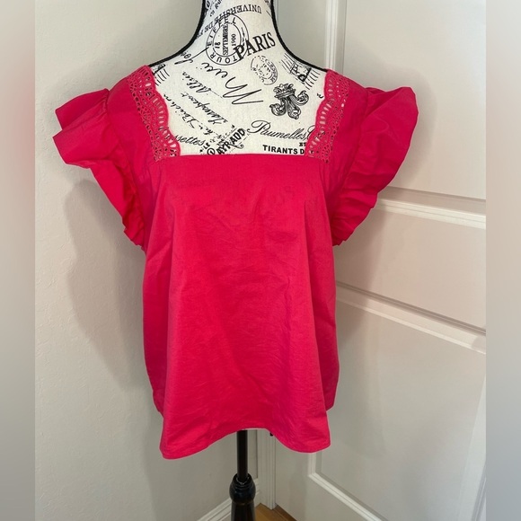 Cupio Blush Tops - Cupio Blush Size Large Top